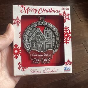 2022 “Our New Home" Christmas ornament by Gloria Duchin
